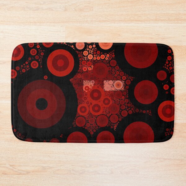 Item preview, Red drops in a Puddle Absolutely Impossible Pattern  designed and sold by LJWDesigns.