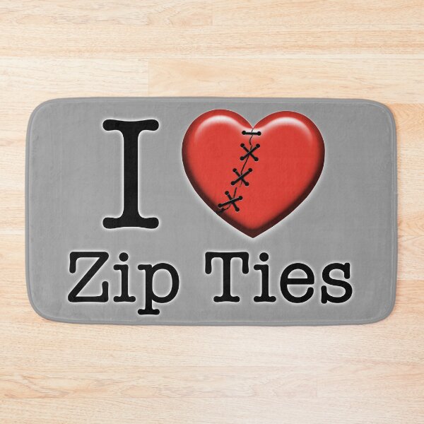 Item preview, I love Zip Ties designed and sold by CoolCarVideos.