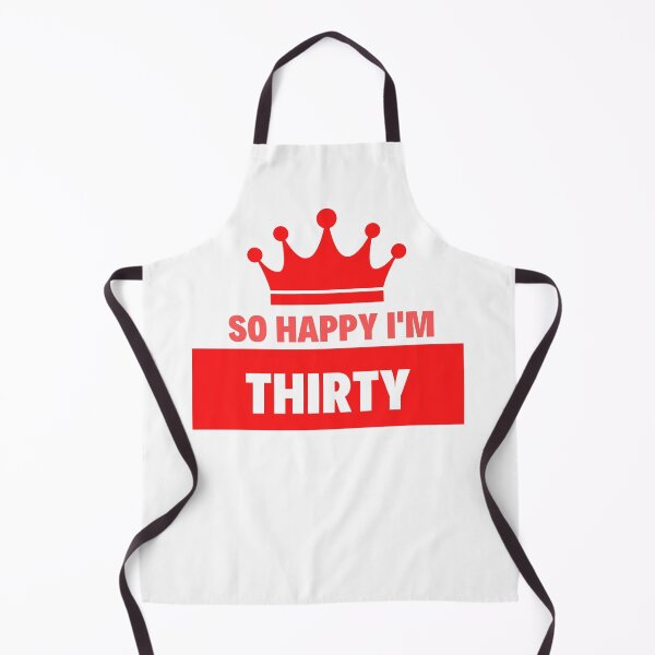 Item preview, So Happy im thirty Red designed and sold by kyds.