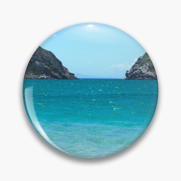 Item preview, Turquoise Blue Sea Landscape designed and sold by ByMoss.