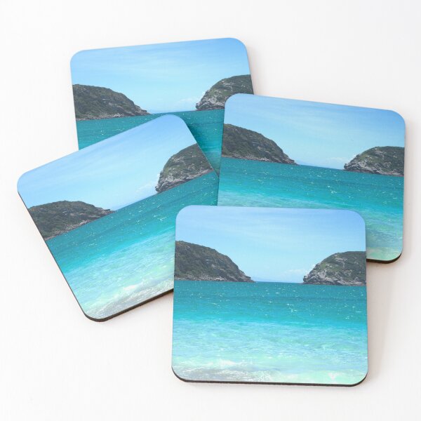 Item preview, Turquoise Blue Sea Landscape designed and sold by ByMoss.