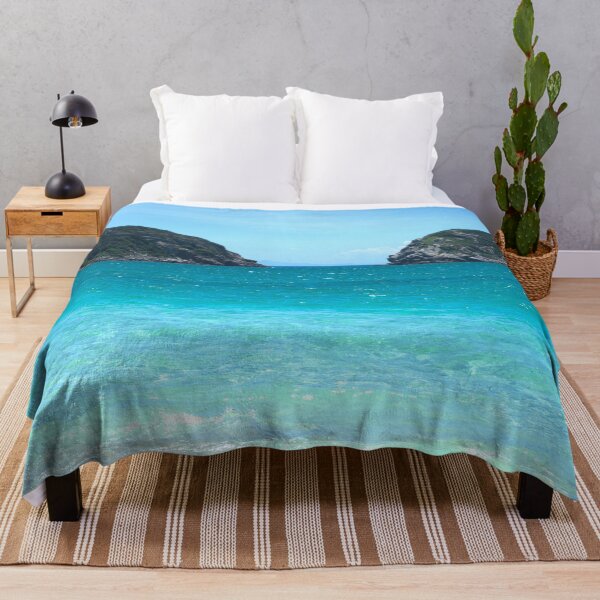 Item preview, Turquoise Blue Sea Landscape designed and sold by ByMoss.