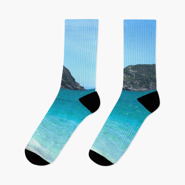 Item preview, Turquoise Blue Sea Landscape designed and sold by ByMoss.