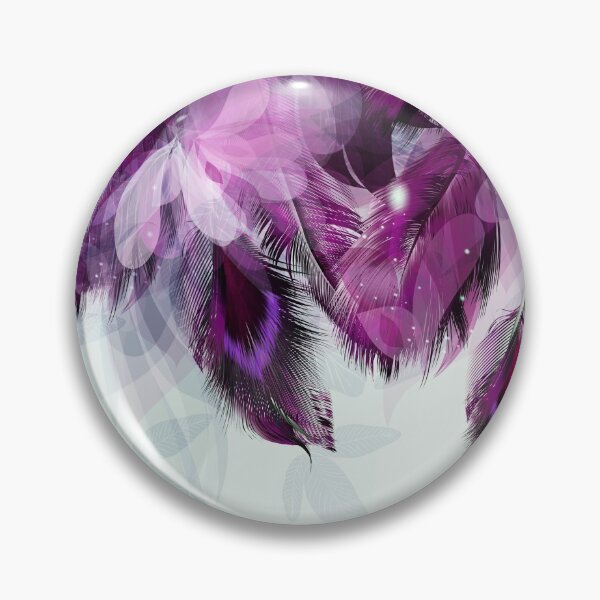 Item preview, Purple Peacock Feather Pattern designed and sold by SoccaTamam.