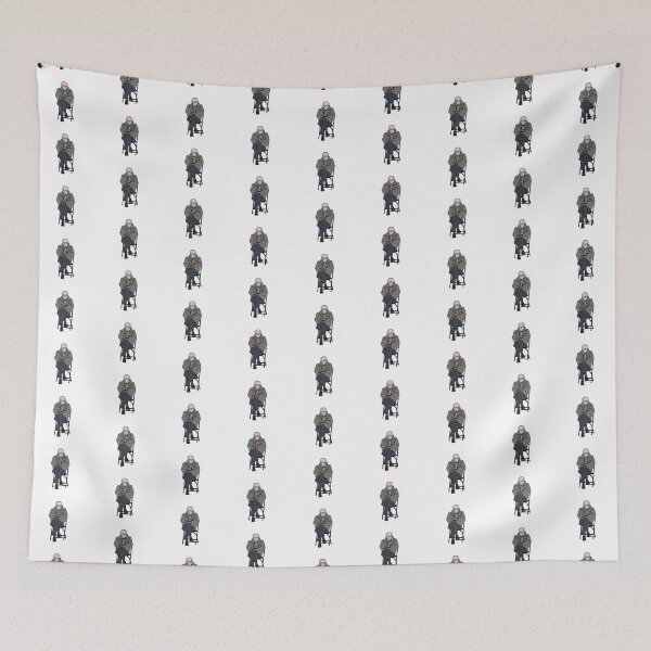 Item preview, Cold Bernie Sanders Mittens Inauguration Design designed and sold by AnleuAvePrints.