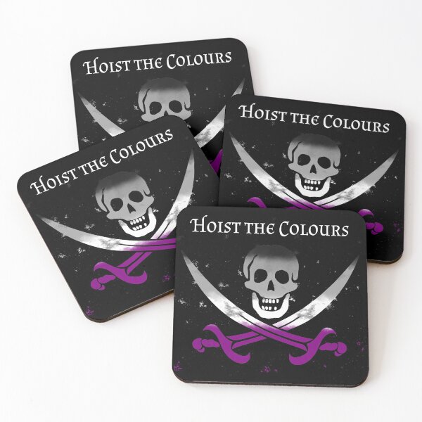 Item preview, Asexual Pirate Flag - Hoist The Colours designed and sold by Emrysartistry.