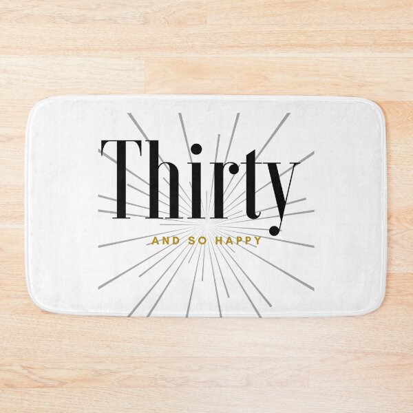 Item preview, So Happy im thirty Black 2 designed and sold by kyds.
