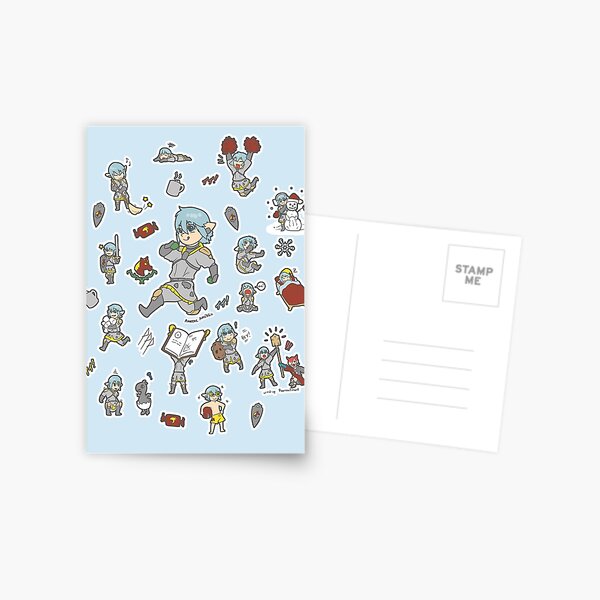 Adventures of Wind-up Haurchefant (1) Postcard