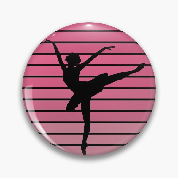 Item preview, Ballerina Silhouette Pink designed and sold by RosiesSticks.