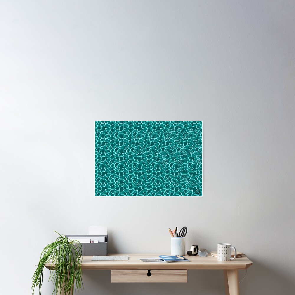 "Playful Dolphin Stereogram" Poster for Sale by JMarP | Redbubble