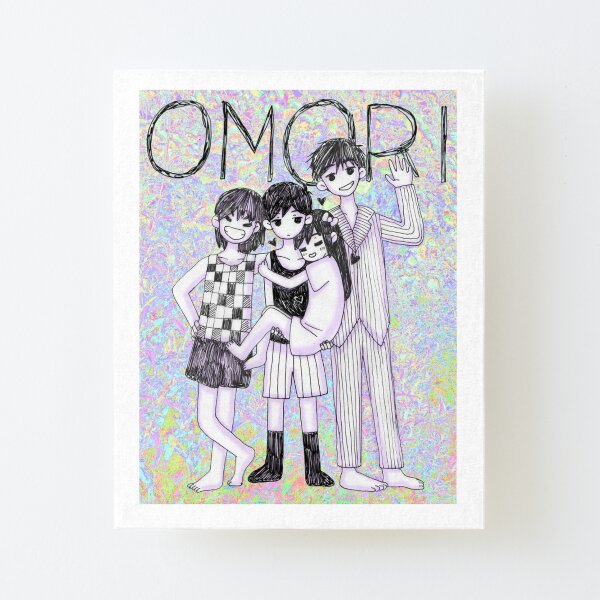 omori Lámina montada de lienzo