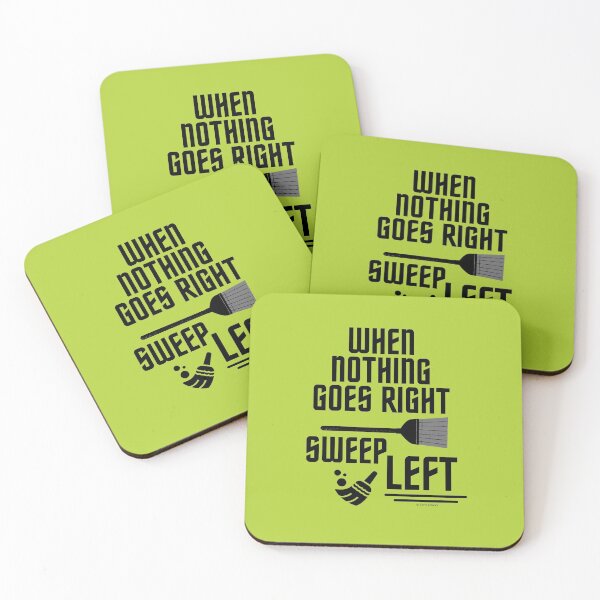 Item preview, Sweep Left Funny Broom Housekeeping Cleaning Lady Gifts designed and sold by SavvyCleaner.