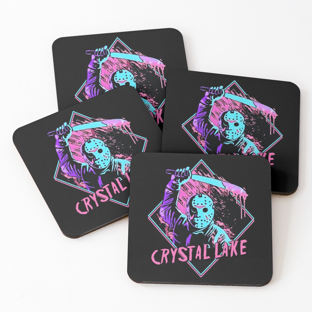 Jason Friday the 13th Coasters (Set of 4)