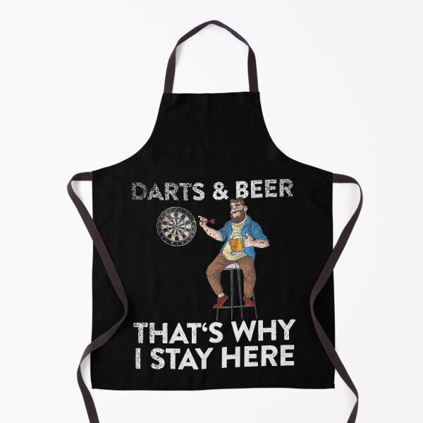 Item preview, darts & beer that's why I stay here dart saying designed and sold by FalkDania.