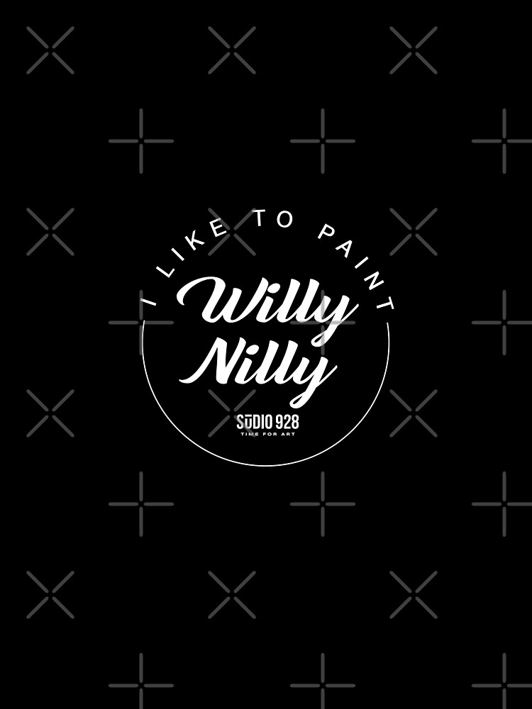 I Like to Paint Willy Nilly by studio928