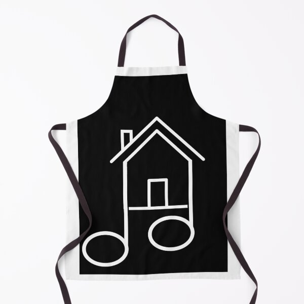 Item preview, House music - Black sticker print designed and sold by blasteryuii.