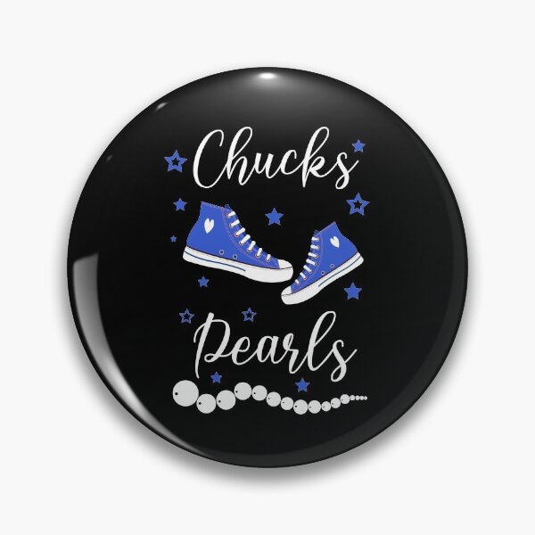 Item preview, Blue Chucks And Pearls 2021 designed and sold by Designting.