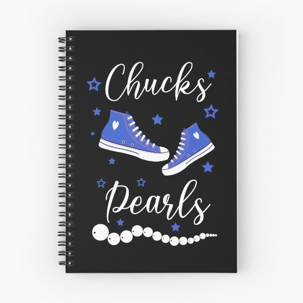 Item preview, Blue Chucks And Pearls 2021 designed and sold by Designting.
