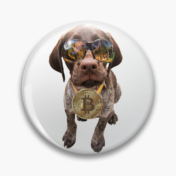 Item preview, Bitcoin (BTC), Cryptocurrency, Crypto, Funny Bitcoin Dog T-Shirt designed and sold by WinningUniverse.