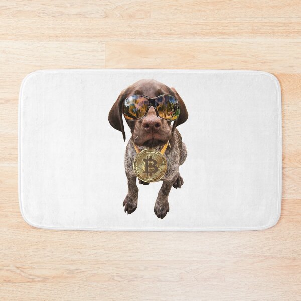 Item preview, Bitcoin (BTC), Cryptocurrency, Crypto, Funny Bitcoin Dog T-Shirt designed and sold by WinningUniverse.