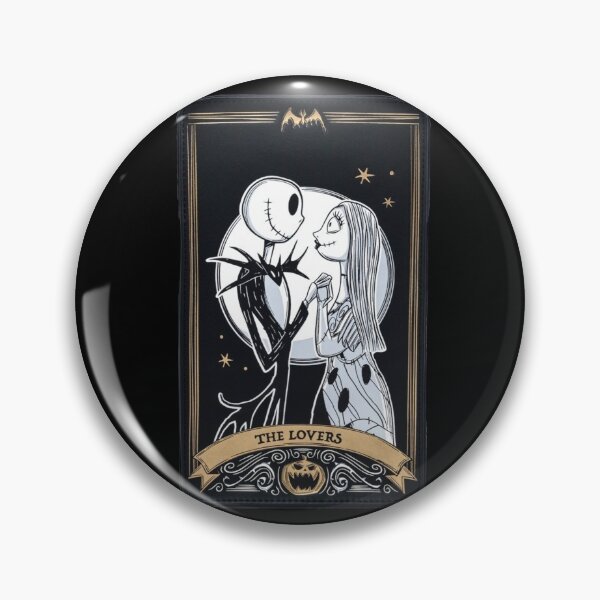 Item preview, The lovers - tarot - jack and sally designed and sold by NomiBee.