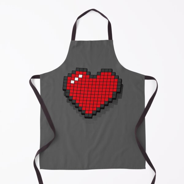 Item preview, Retro Pixel Heart - Red 3D [Roufxis-Rb] designed and sold by RoufXis.