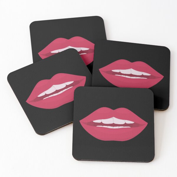 Item preview, Beautiful plump lips of woman designed and sold by BubbleMerchON.