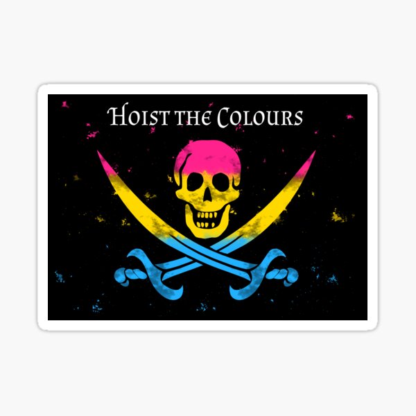 Item preview, Pan Pirate Flag - Hoist The Colours designed and sold by Emrysartistry.