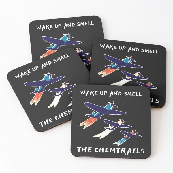 Item preview, Wake Up and Smell the Chemtrails designed and sold by fifty-bucks.