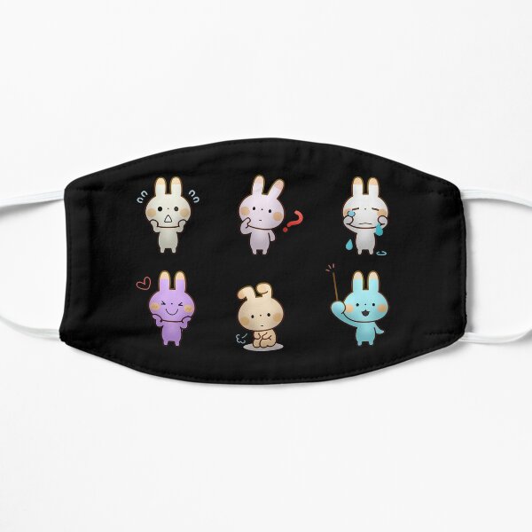 Roblox Bunny Face Masks Redbubble - paper bunny mask roblox