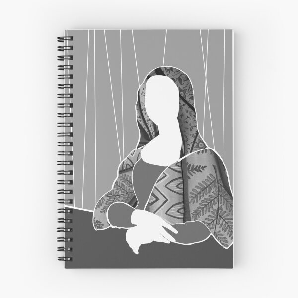 Item preview, Gray Mona Lisa designed and sold by Mallory Bernard.