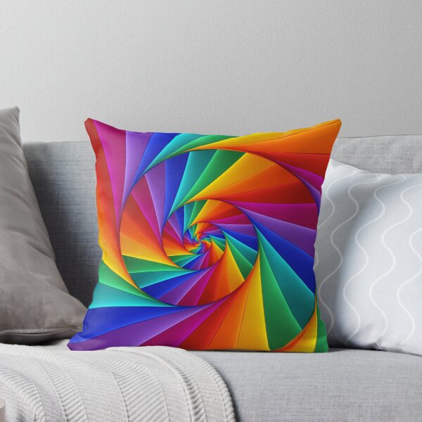 Item preview, Psychedelic Rainbow Spiral  designed and sold by Kitty Bitty.