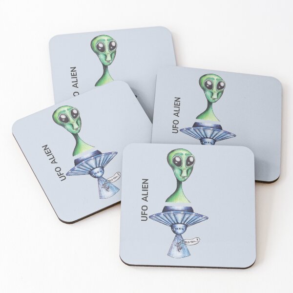 Item preview, UFO ALIEN by FrankenDuo titan grey designed and sold by FrankenDuo.