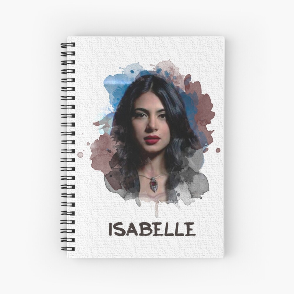 Isabelle - Shadowhunters - Canvas Spiral Notebook