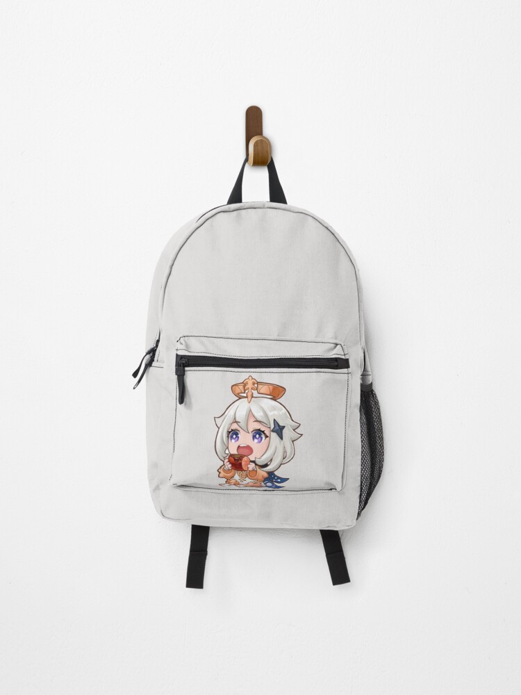 Thumbnail 1 of 3, Backpack, Cute Paimon designed and sold by Modud.