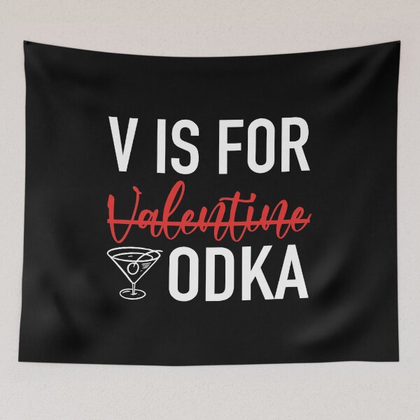 Item preview, v is for vodka designed and sold by HAFID TAMZ.