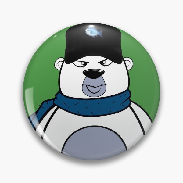 Item preview, Fishing is a Tough Job but I Can Handle It Polar Bear designed and sold by Animal Gifts For Animal Lovers.
