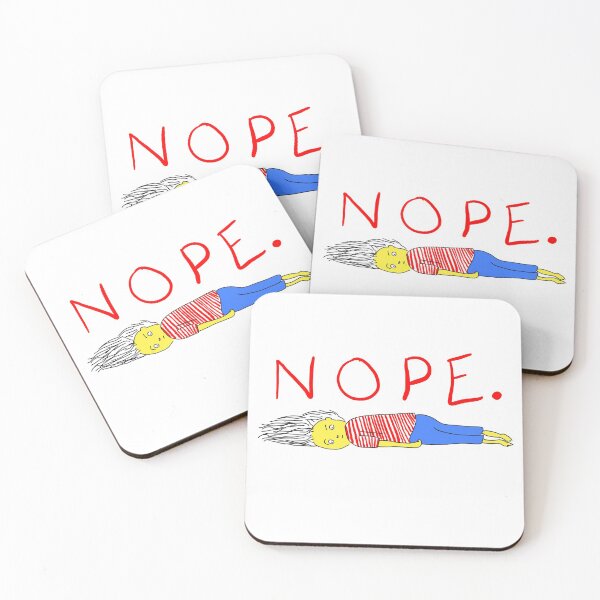 Item preview, Nope. T-Shirt designed and sold by nasimaakter.
