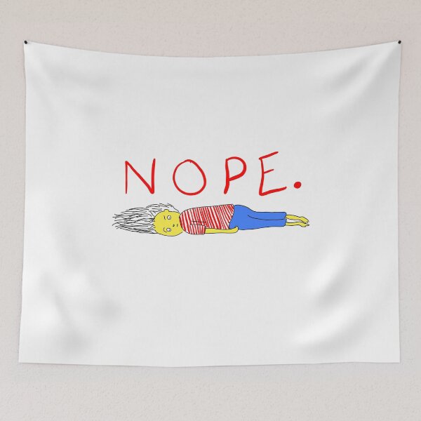 Item preview, Nope. T-Shirt designed and sold by nasimaakter.