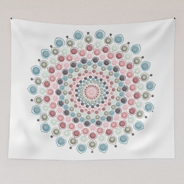 Item preview, Dot Mandala Design Pastels designed and sold by MandalaStone.