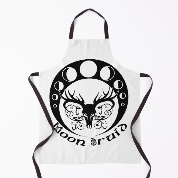 Item preview, Moon Druid (Black Graphic) designed and sold by Art by Papikins.