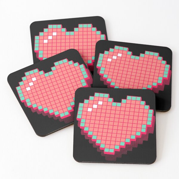 Item preview, Retro Pixel Heart - Pink 3D [Roufxis-Rb] designed and sold by RoufXis.
