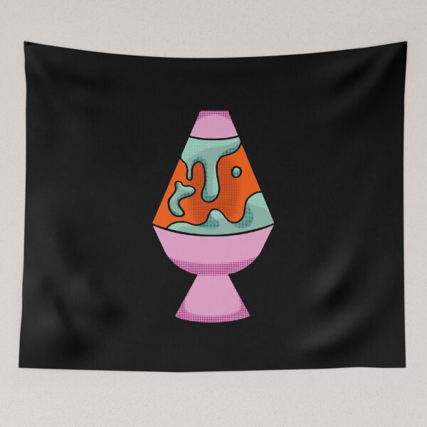 Item preview, Funky lava lamp retro 70s  designed and sold by trajeado14.