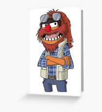 Macgruber - Animal Greeting Card