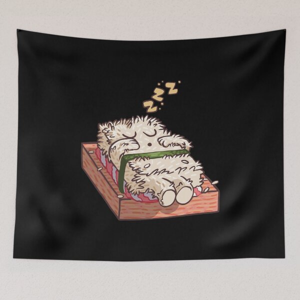Item preview, Cute Kawaii Sleeping Sushi designed and sold by OnepixArt.