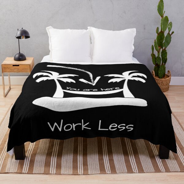 Item preview, # 85- You are here - Work less - Kook Art designed and sold by KookArt.