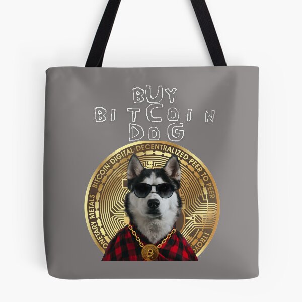 Item preview, Bitcoin (BTC), Cryptocurrency, Crypto, Funny Buy Bitcoin Dog T-Shirt designed and sold by WinningUniverse.