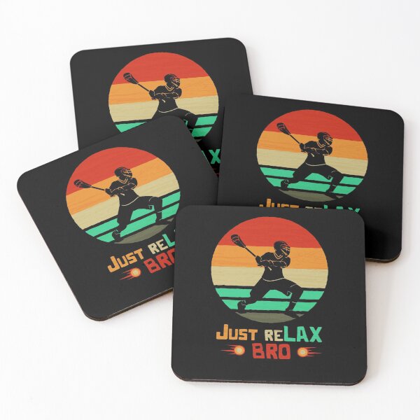 Item preview, Lacrosse gifts for Lacrosse Athletes reLAX bro designed and sold by Grimbart.