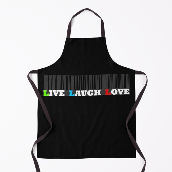 Item preview, Live Laugh Love , barcode number design designed and sold by wisamart.