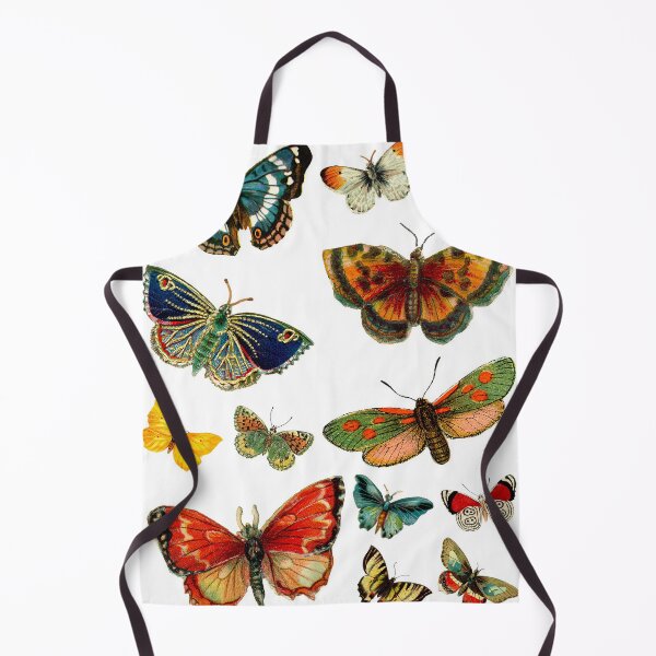 Item preview, Butterflies, Antique French nature illustration designed and sold by Glimmersmith.